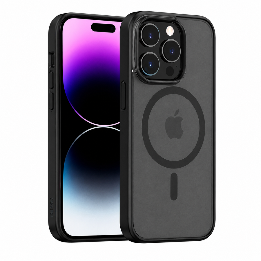 Coque MagSafe Silicone Noir iPhone 17e Noir – Pixel Store