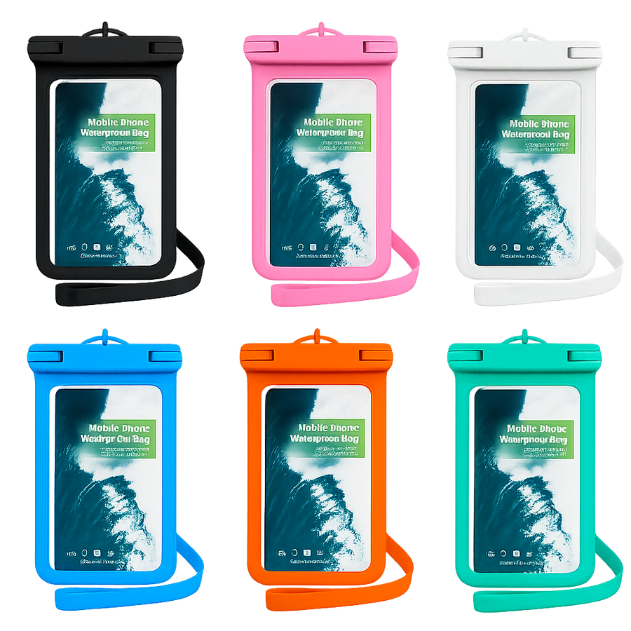 Pochette étanche flottante universelle pour smartphone – plusieurs coloris