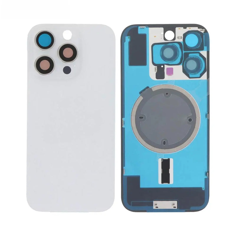 Apple iPhone 16 Pro – Vitre arrière – Titane blanc