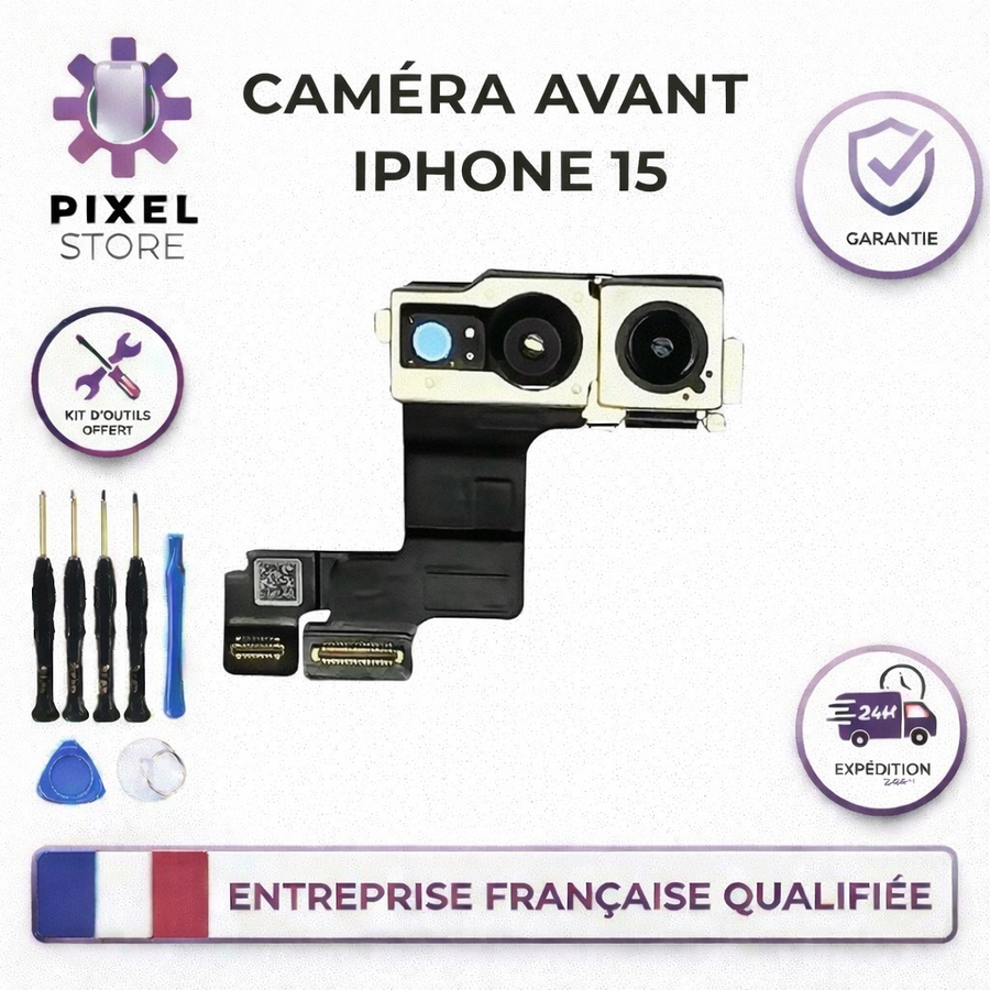 Apple iPhone 15 – Caméra avant