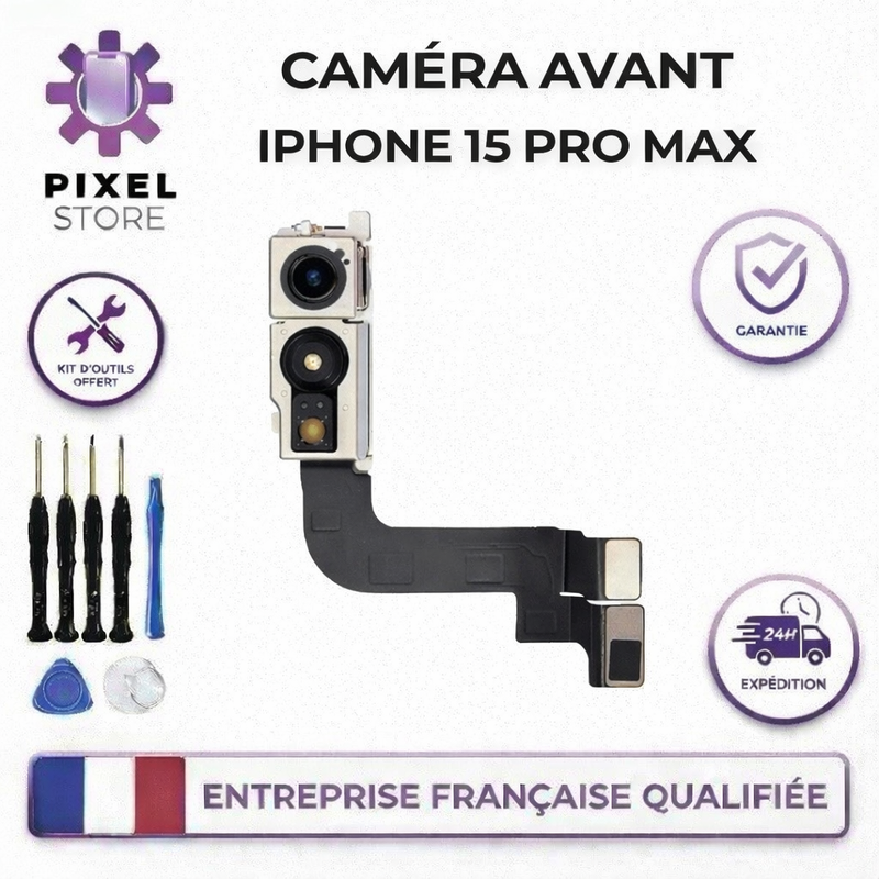 Apple iPhone 15 Pro Max – Caméra avant