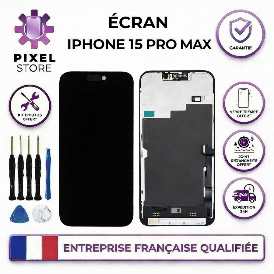 Apple iPhone 15 Pro Max – Écran Soft OLED
