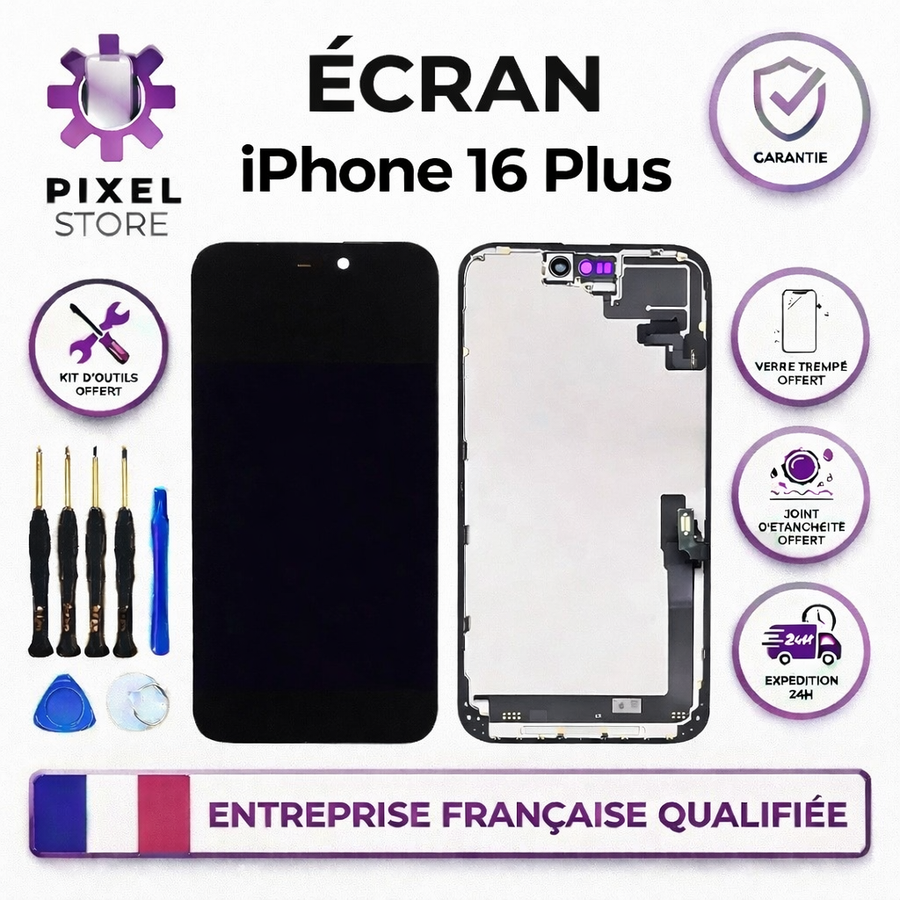 Apple iPhone 16 Plus – Écran Soft OLED