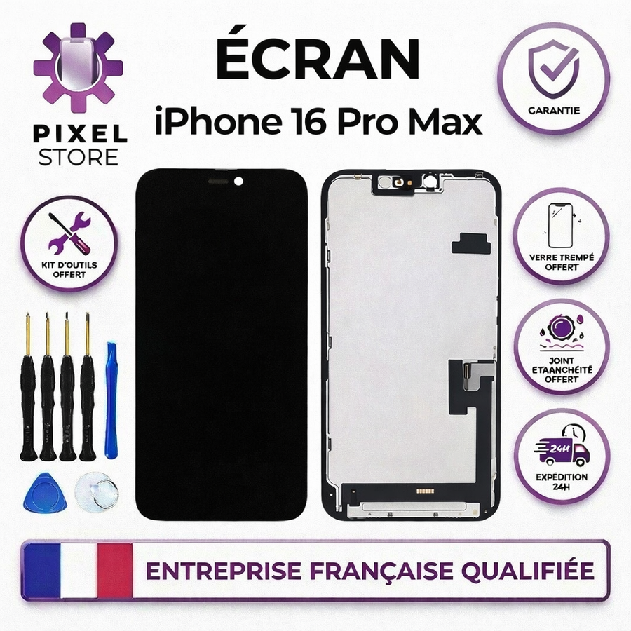 Apple iPhone 16 Pro Max – Écran Soft OLED