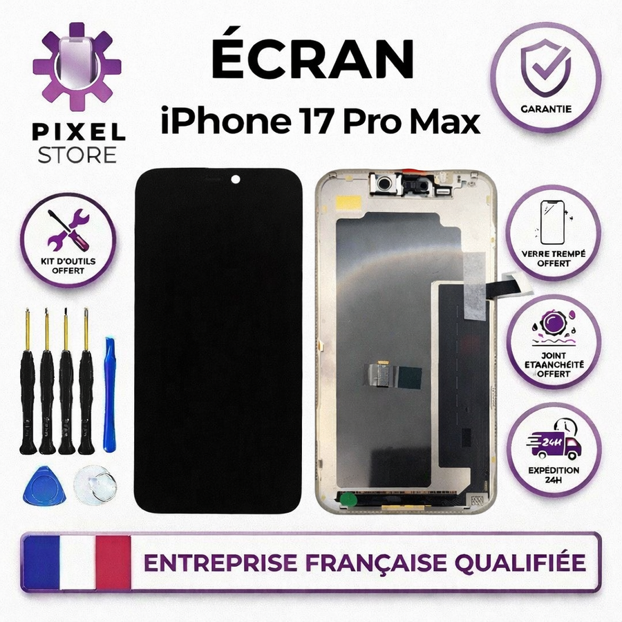 Apple iPhone 17 Pro Max – Écran Soft OLED