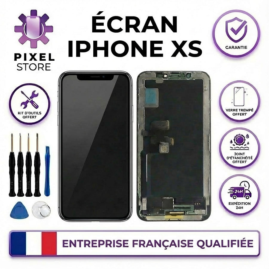 Écran iPhone XS qualité Soft OLED - Pixel Store