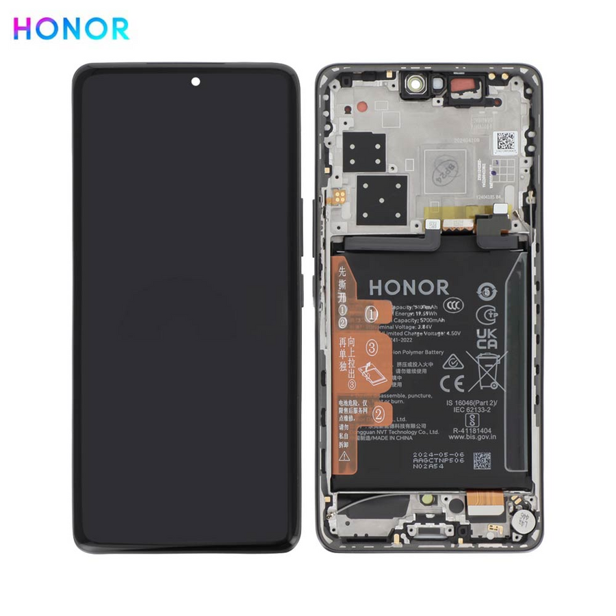 Honor 200 Pro – Bloc écran AMOLED Service Pack d’origine – Violet - Pixel Store testé garantie
