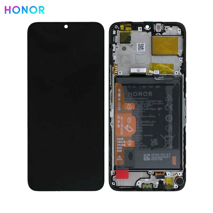 Honor X6 – Bloc écran LCD Service Pack d’origine – Blanc - Pixel Store testé garantie