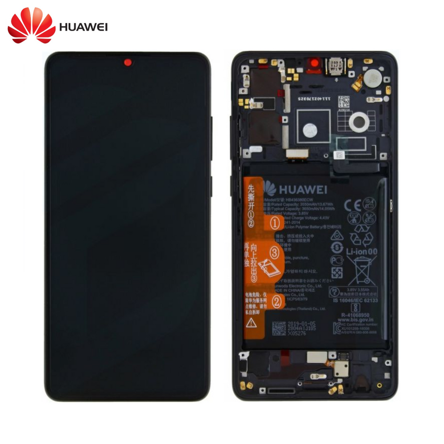 Huawei P30 – Bloc écran AMOLED Service Pack d’origine – Vert - Pixel Store testé garantie