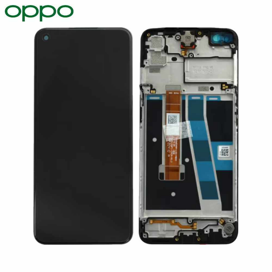 Oppo A52 – Bloc écran LCD Service Pack d’origine – Noir - Pixel Store testé garantie