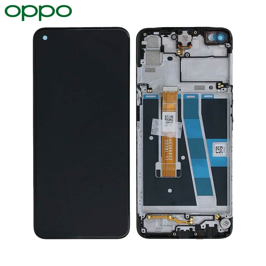 Oppo A92 – Bloc écran LCD Service Pack d’origine – Blanc - Pixel Store testé garantie