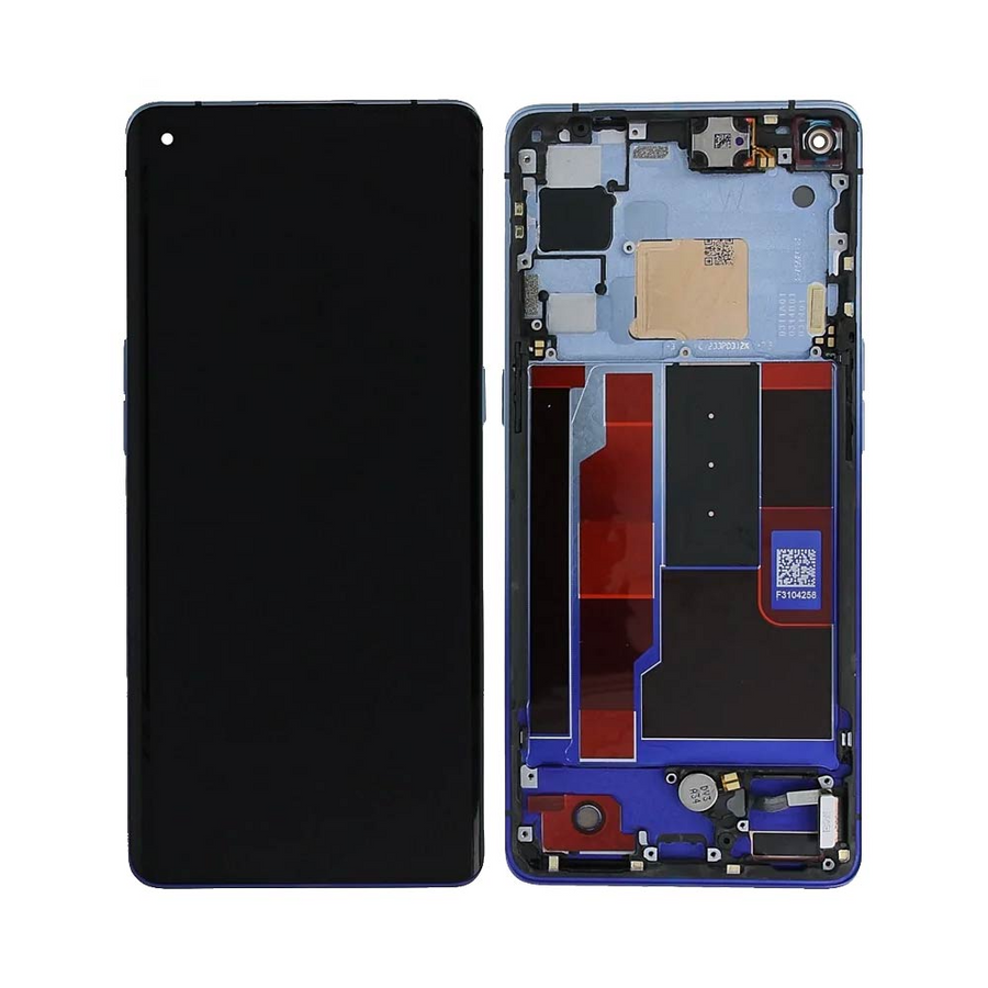Oppo Find X2 Neo – Bloc écran AMOLED Service Pack d’origine – Gris - Pixel Store testé garantie