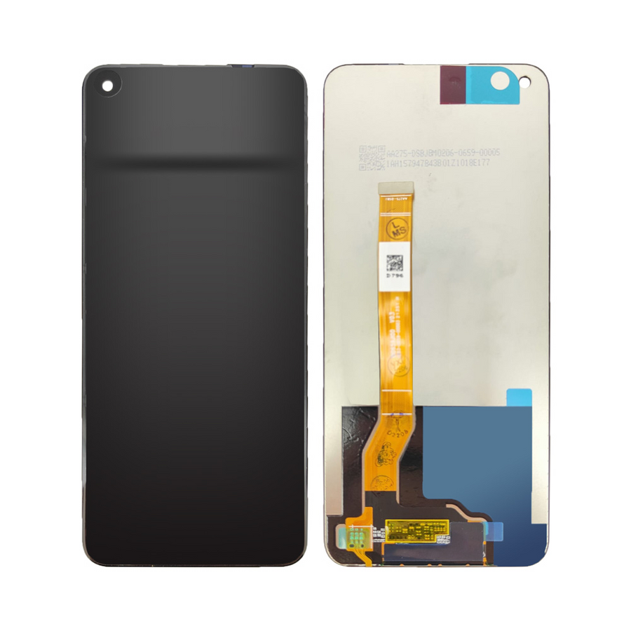 Realme 5 Pro – Bloc écran AMOLED Service Pack d’origine – Noir - Pixel Store testé garantie
