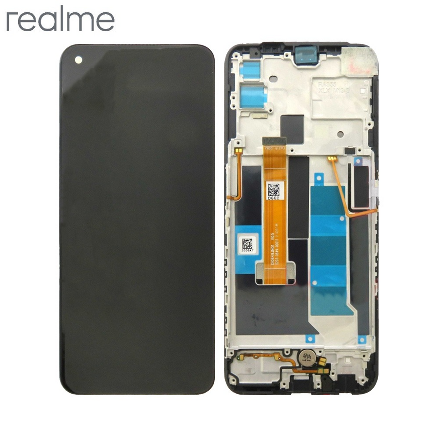 Realme 7 5G – Bloc écran LCD Service Pack d’origine – Gris - Pixel Store testé garantie