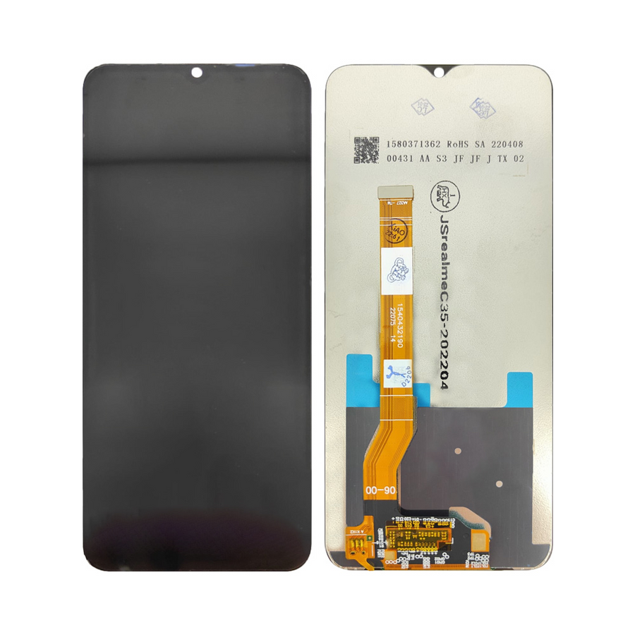 Realme C3 – Bloc écran LCD Service Pack d’origine – Bleu - Pixel Store testé garantie