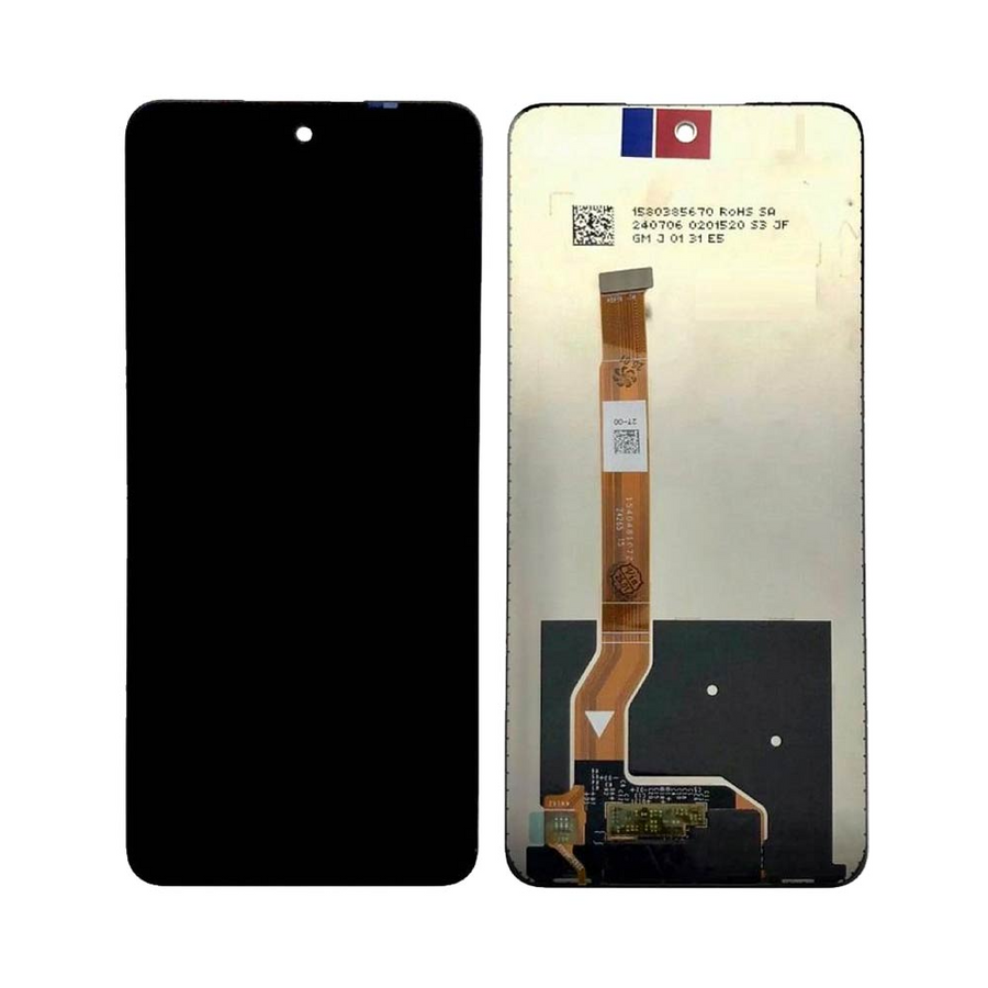 Realme C75 4G – Bloc écran LCD Service Pack d’origine – Gris - Pixel Store testé garantie