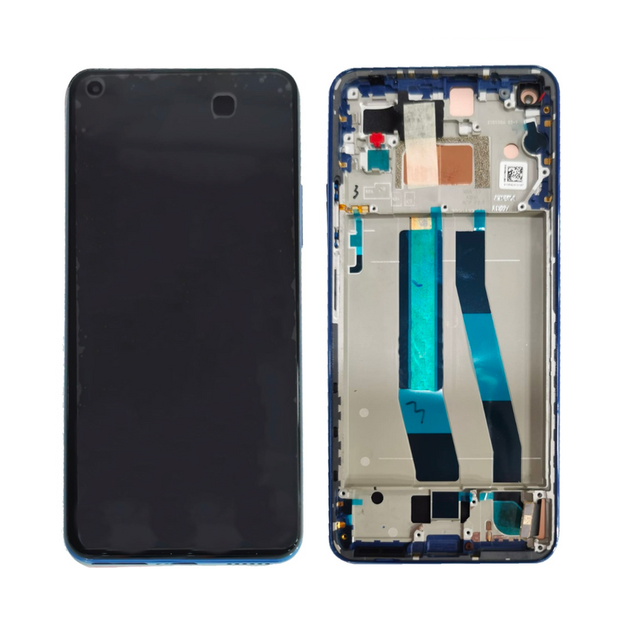 Xiaomi Mi 11 Lite 4G – Bloc écran AMOLED Service Pack d’origine – Blanc - Pixel Store testé garantie