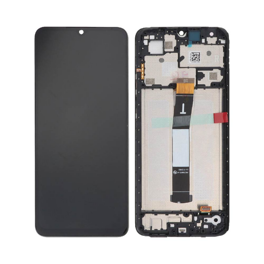 Xiaomi Redmi 12C – Bloc écran LCD Service Pack d’origine – Blanc - Pixel Store testé garantie
