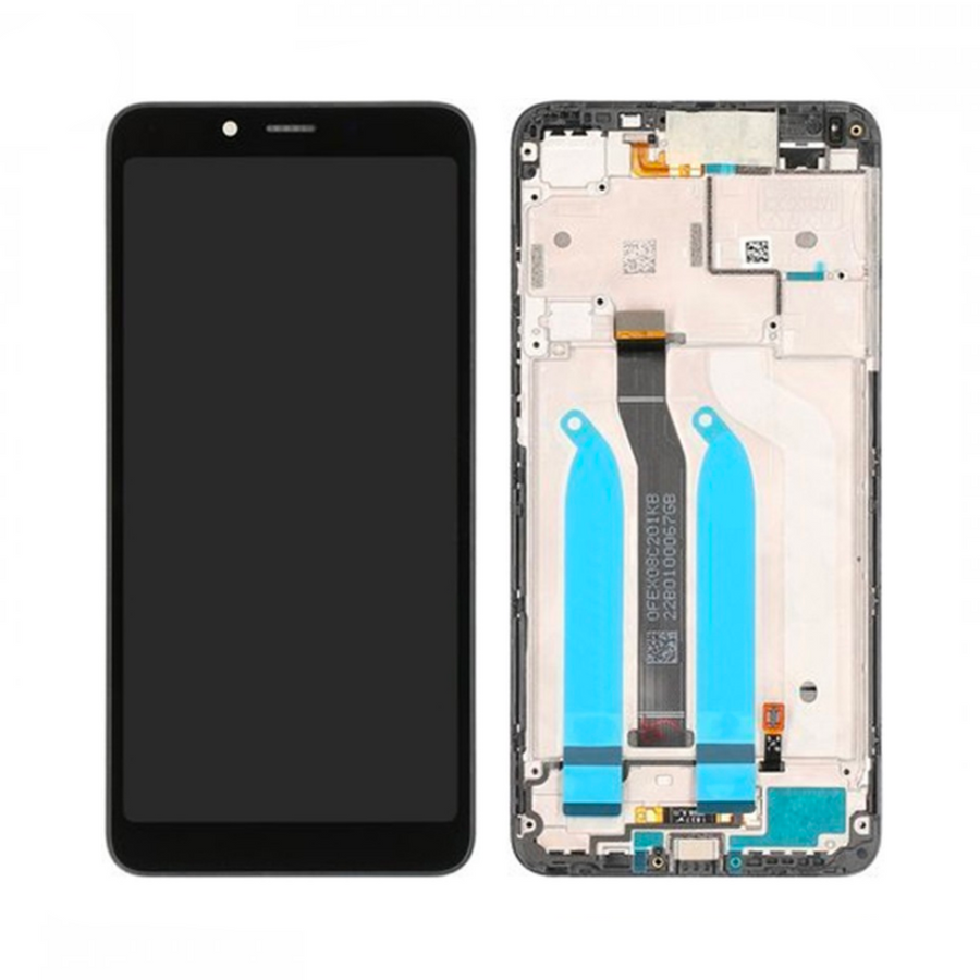 Xiaomi Redmi 6A – Bloc écran LCD Service Pack d’origine – Gris - Pixel Store testé garantie