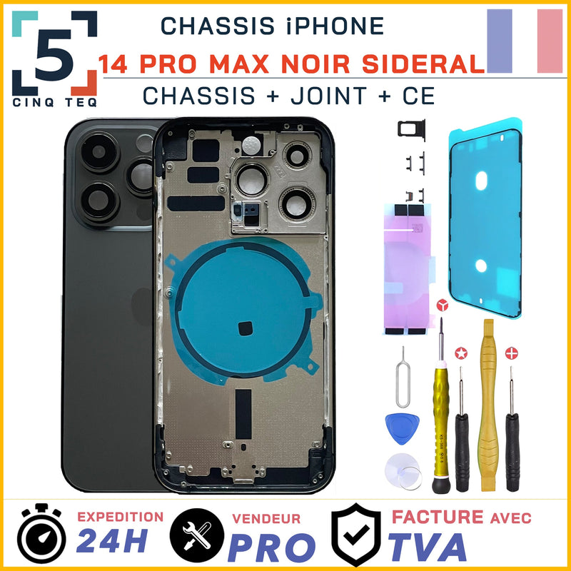 Apple iPhone 14 Pro Max – Châssis EU – Noir sidéral