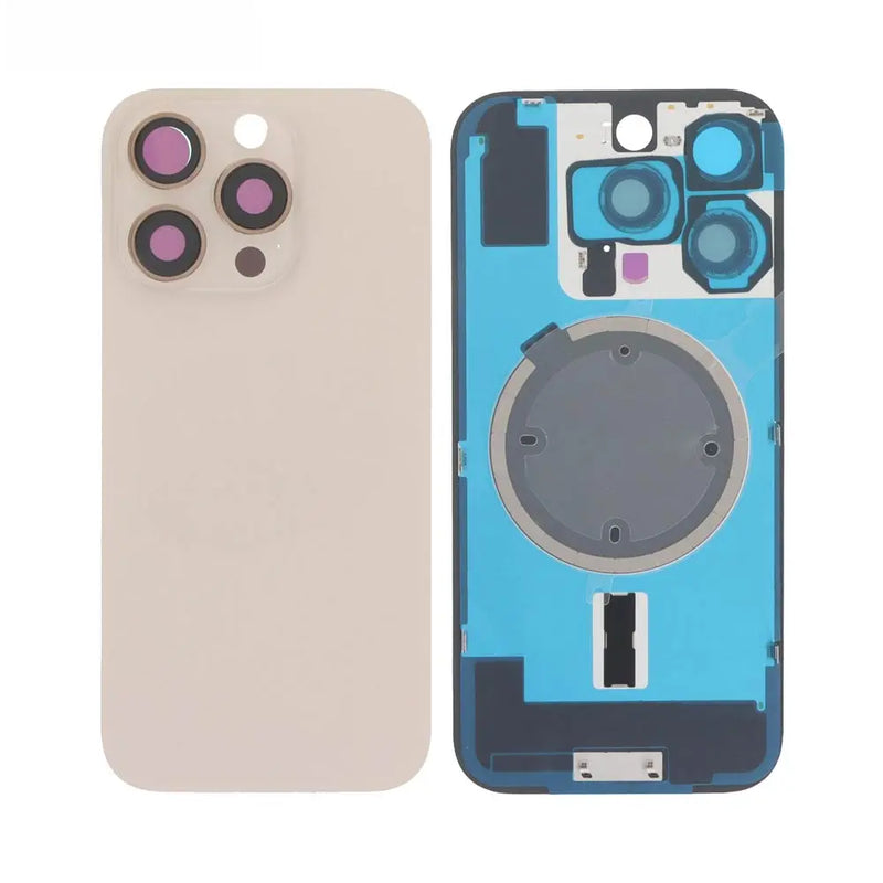 Apple iPhone 16 Pro – Vitre arrière – Titane sable
