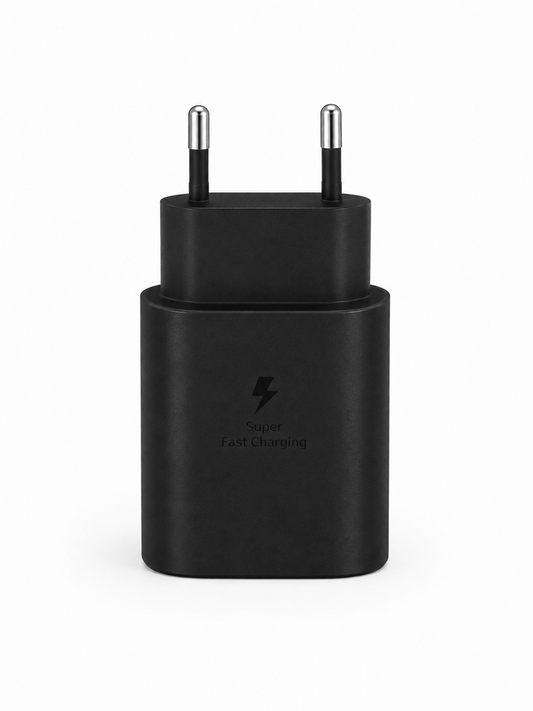 Prise secteur USB-C 25W Panda — Noir