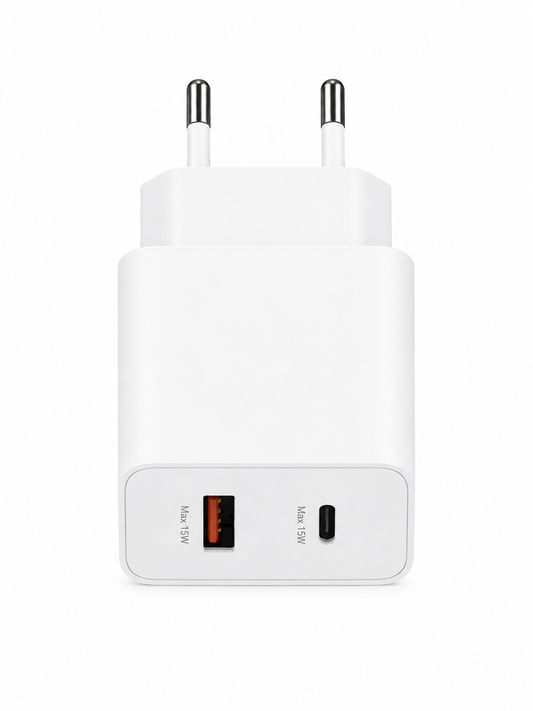 Prise secteur USB-A + USB-C 35W CG128