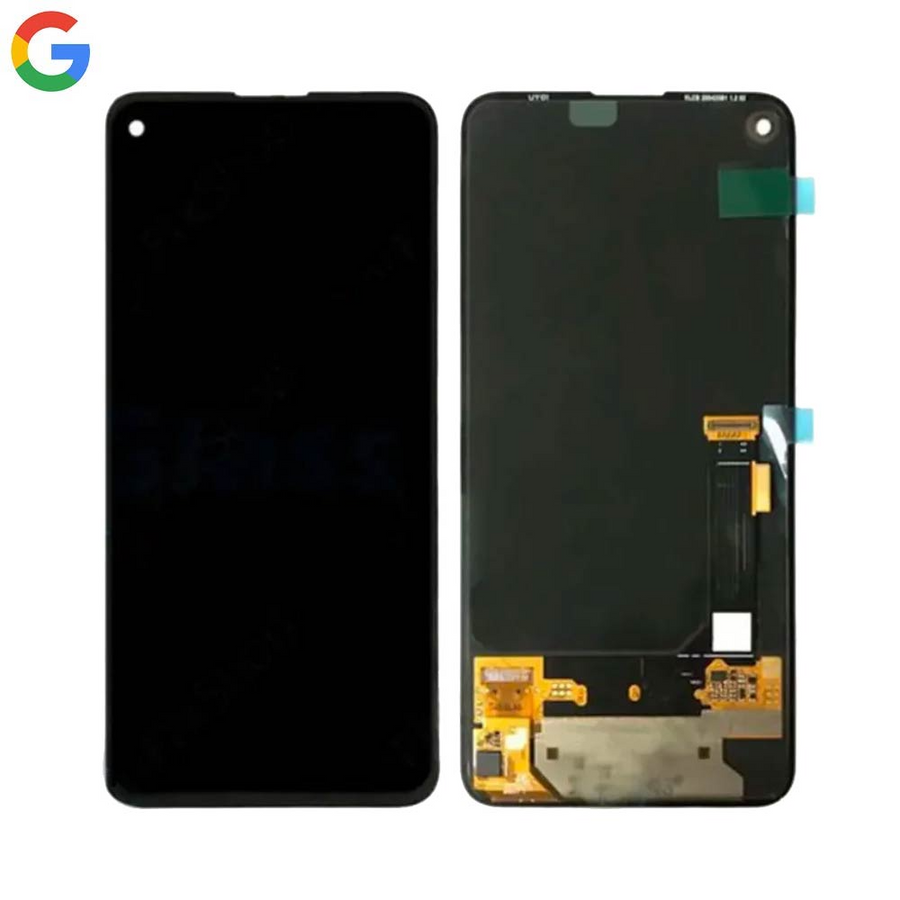 Google Pixel 4A 5G - Bloc écran AMOLED Service Pack d’origine - Noir