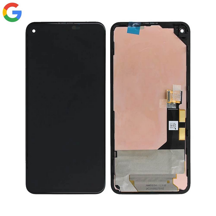 Google Pixel 5A - Bloc écran AMOLED Service Pack d’origine - Gris