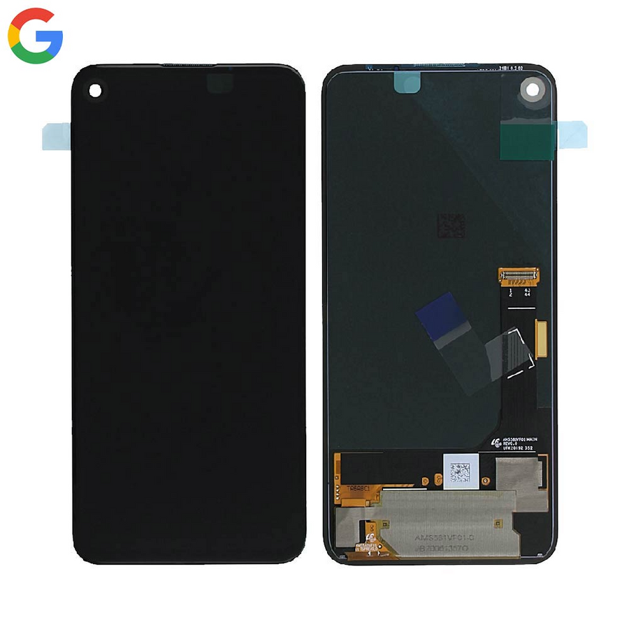 Google Pixel 4A 4G - Bloc écran AMOLED Service Pack d’origine - Vert