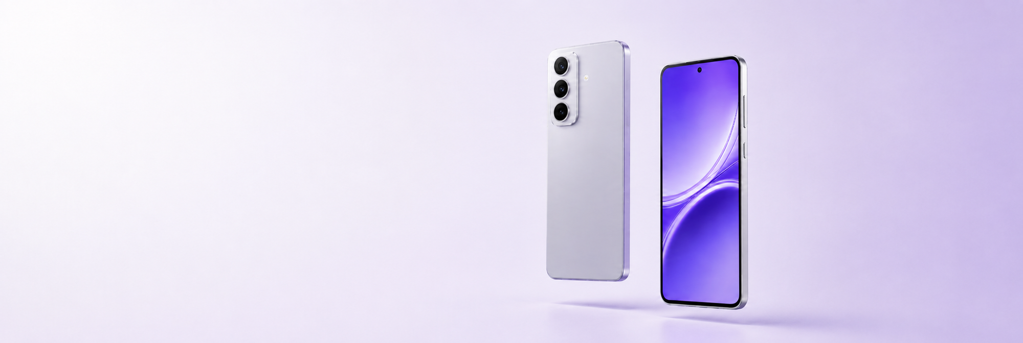 Smartphone Android reconditionné — face et dos