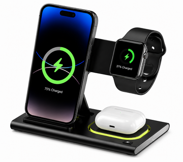 Station de charge sans fil pliable 4-en-1 Jellico