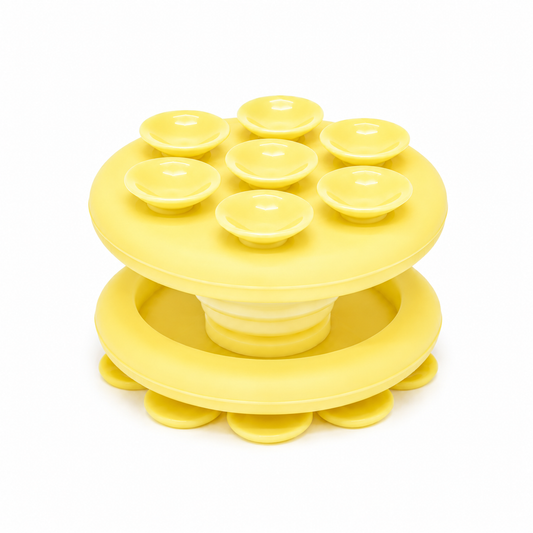 Ventouse pop-up pour téléphone Jaune