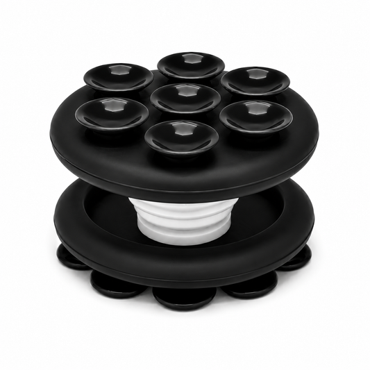 Ventouse pop-up pour téléphone Noir