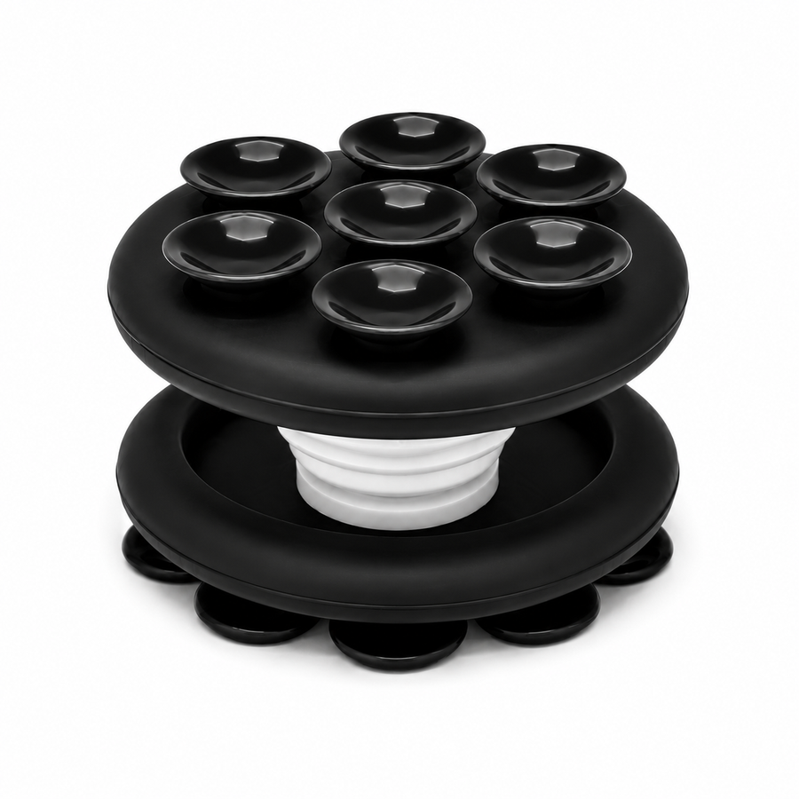 Ventouse pop-up pour téléphone Noir
