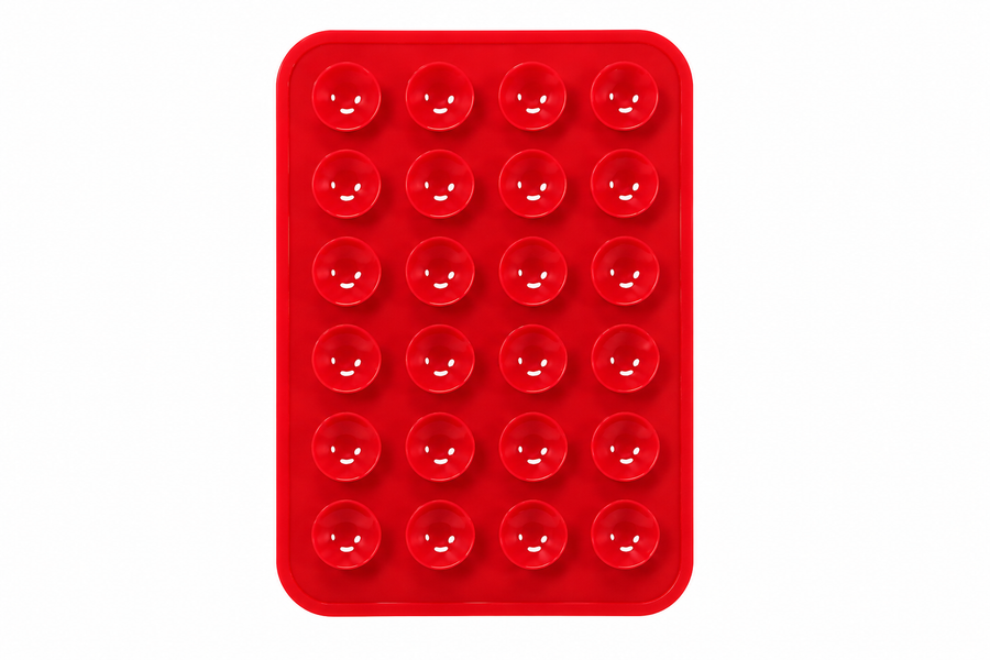 Ventouse pour téléphone taille M Rouge