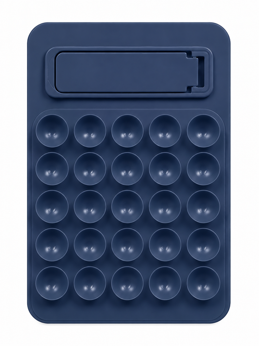 Ventouse avec support pour téléphone Bleu Nacrée