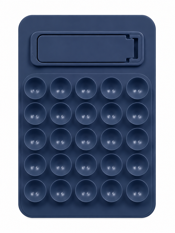 Ventouse avec support pour téléphone Bleu Nacrée