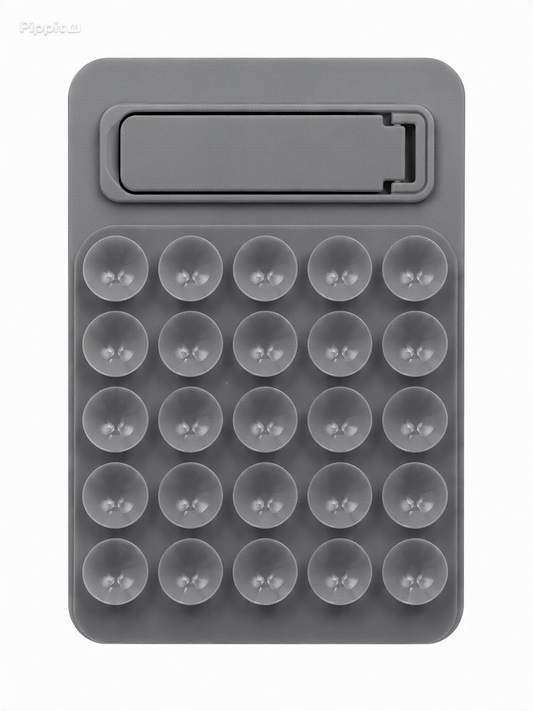 Ventouse avec support pour téléphone Gris