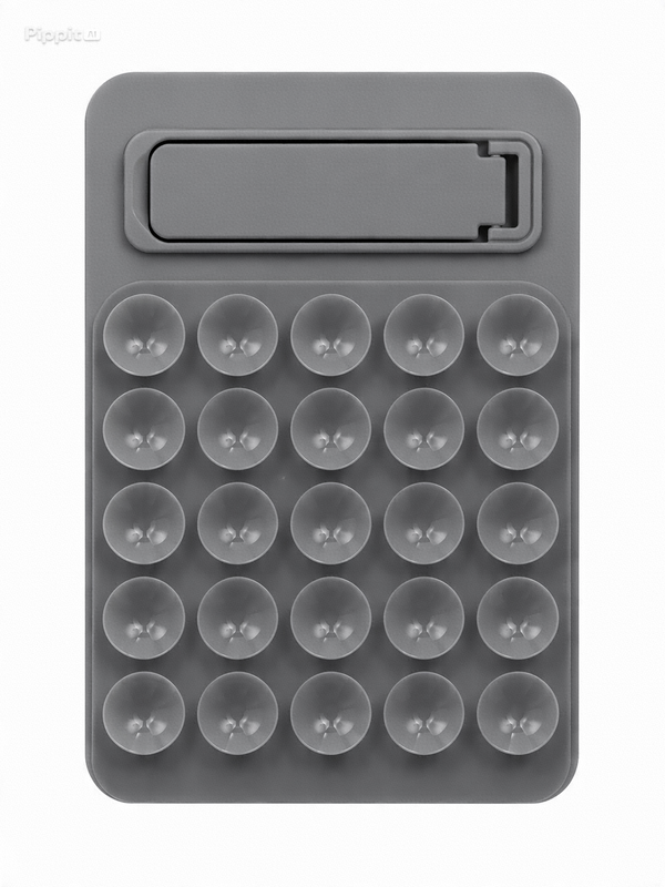Ventouse avec support pour téléphone Gris