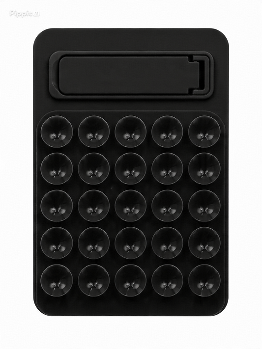 Ventouse avec support pour téléphone Noir