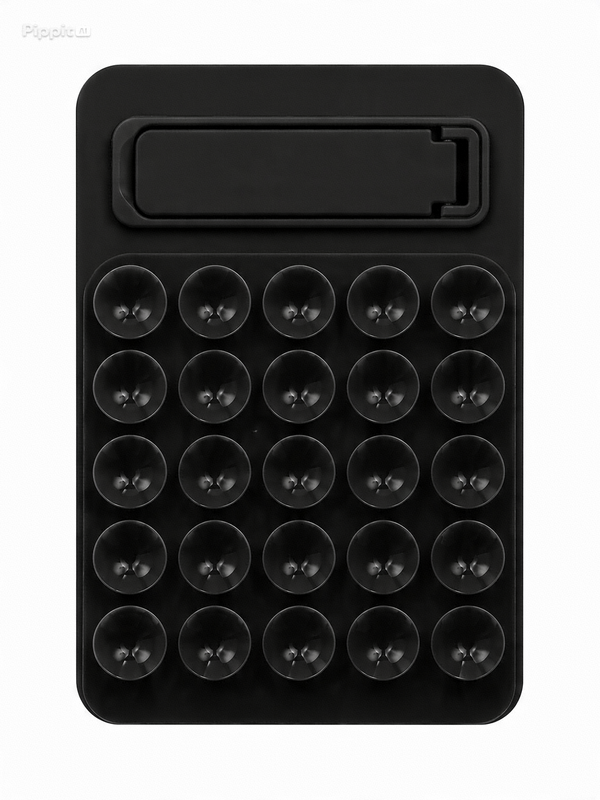 Ventouse avec support pour téléphone Noir