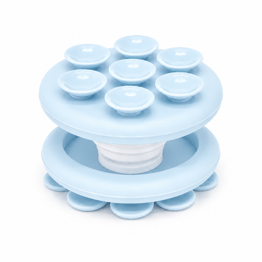 Ventouse pop-up pour téléphone Bleu ciel