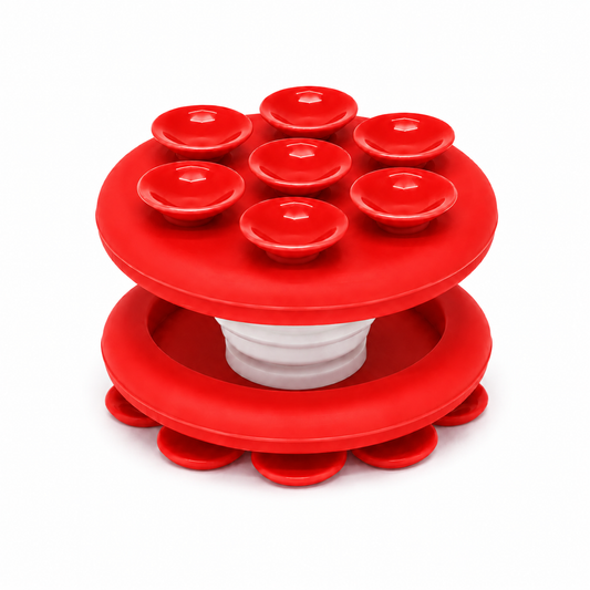 Ventouse pop-up pour téléphone Rouge