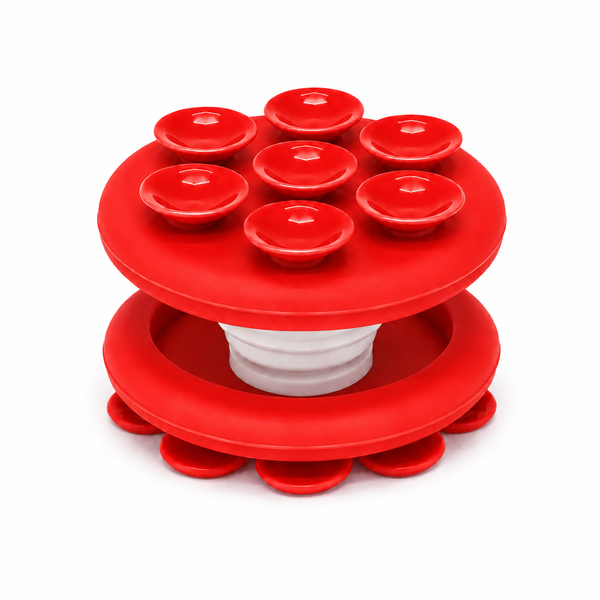 Ventouse pop-up pour téléphone Rouge