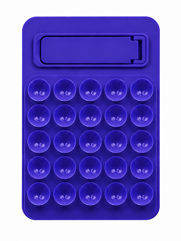 Ventouse avec support pour téléphone Bleu roi