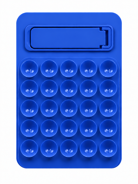 Ventouse avec support pour téléphone Bleu