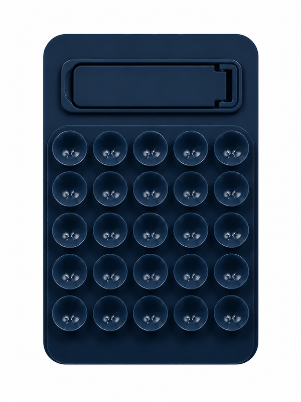 Ventouse avec support pour téléphone Bleu nuit